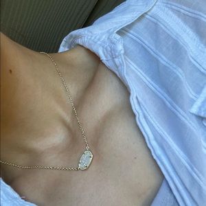 Elisa Gold Pendant Kendra Scott Necklace